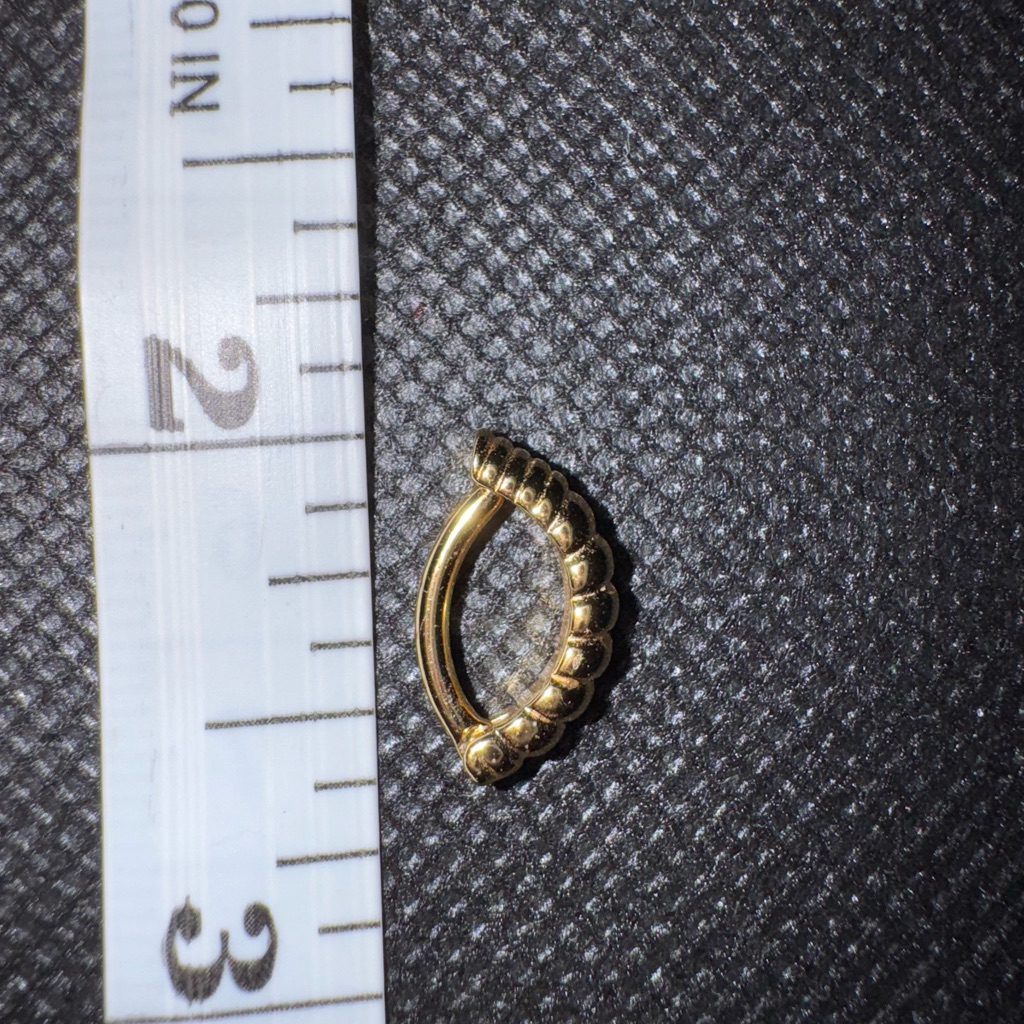 Gold Shell Belly Ring